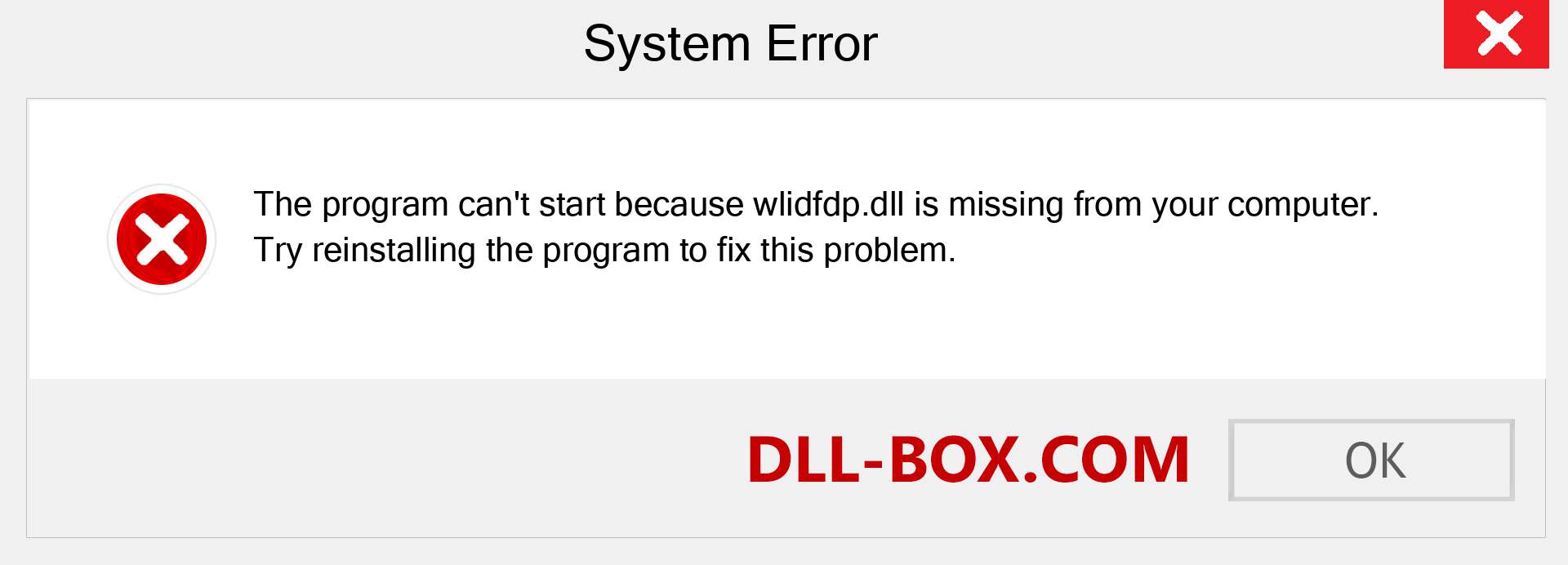  wlidfdp.dll file is missing?. Download for Windows 7, 8, 10 - Fix  wlidfdp dll Missing Error on Windows, photos, images